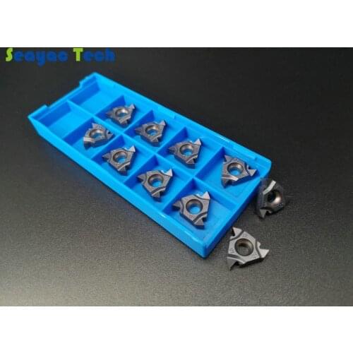 Carbide threading triangle threading inserts 11IR A60 16IR AG60 22IR N60 for steel and stainless steel