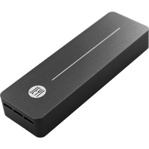 JEYI i9/i9 mini HDD Enclosure with Built-in Coolling Fan TYPE-C Aluminium TYPE C3.1 JMS583 m. 2 USB3.1 M.2 PCIE U.2 SSD