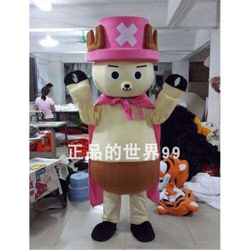 Tony Chopper Mascot Costume Anime ONE PIECE Fancy Costume Anime Cosplay Mascotte Christmas Halloween Carnival Cosplay Prop