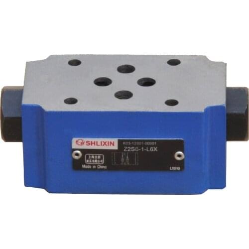 Hengli shlixin stacked check valve hydraulic valve Z2S6-1-L6X K03-12001-00001 MADE IN CHINA
