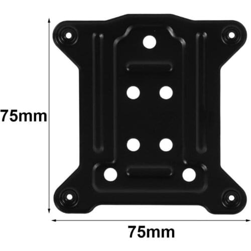 75 x 75mm CPU Metal Bracket for LGAL 115X /1150/1155/1156 PC Backplate I3 I5 I7 Cooling Radiators Backplane
