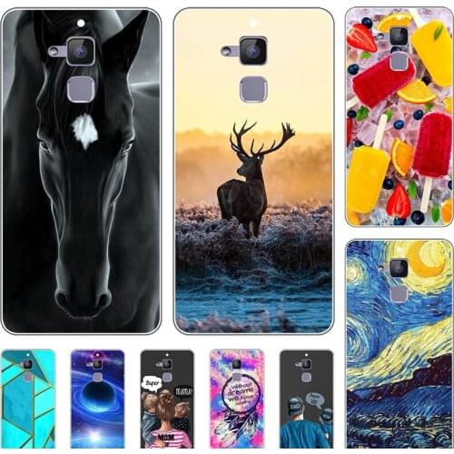 Fashion Bumper Cute Case For ASUS Zenfone 3 Max ZC520TL 5.2" For ASUS peg ASUS 3 X008D Case Soft Silicone Cat Horse Flower Cover