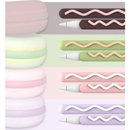 Cartoon cute fashion shape counterweight to prevent loss anti-drop anti-scratch apple pencil nib protective sleeve J06