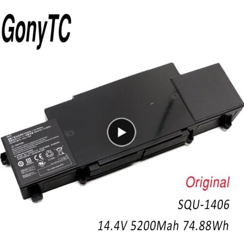 Genuine SQU-1406 Battery For Haier ThundeRobot 911-S2 911M-M1 M2 911 T1 E1 Chimera CX-9 Series