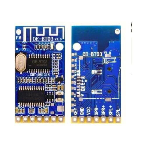 1pcs X OE-BT03 OEBT03 Bluetooth power amplifier board. Digital module. MP3 decoding audio receiver Free Shipping