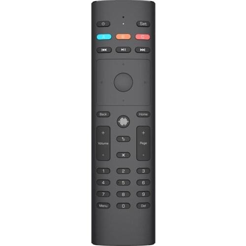 New G40S Air Mouse 2.4G Wireless 33 Keys remote controller Voice Gyro Control IR Learning Control for Android smart Tv Box pc