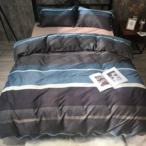 Egyptian Cotton Luxury Bedding set King Queen size 4Pieces Bed set Duvet Quilt cover cloth set Pillowcase