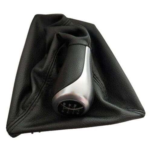 5speed 6speed Car Shift Knob Gear Knob With Leather Boot For BMW F20 F30 F31 Car Styling