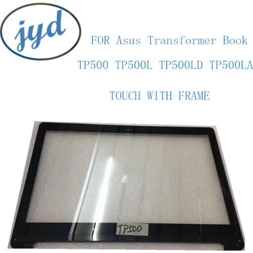 15.6" For Asus TP500 TP500L TP500LN TP500LD touch screen digitizer glass replacement with bezel