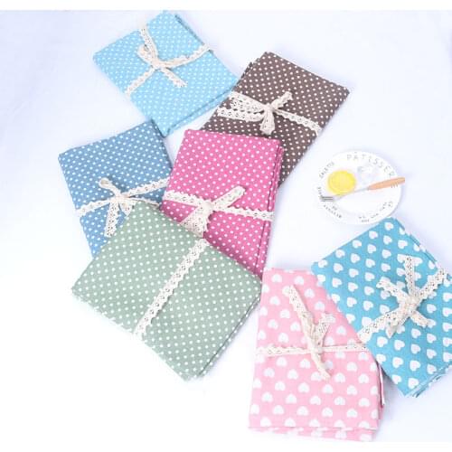 100x150cm Linen Cotton DIY Sewing Fabric Curtain Tablecloths Sofa Decoration Material Patchwork Needlework Cloth