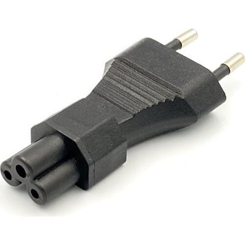 EU TO IEC320 C5 Power conversion plugs ,European 2 Pin Male to IEC 320 C5 Power adapter