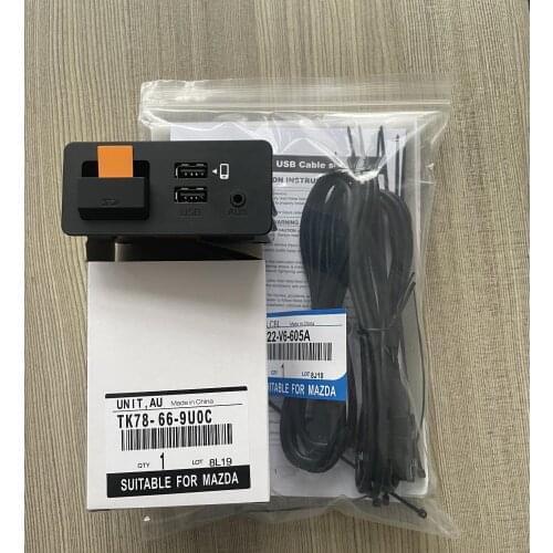 Including ten sets of adapters Apple CarPlay Android Auto USB adapter hub OEM for Mazda 3 6 2 Mazda CX5 CX3 CX9