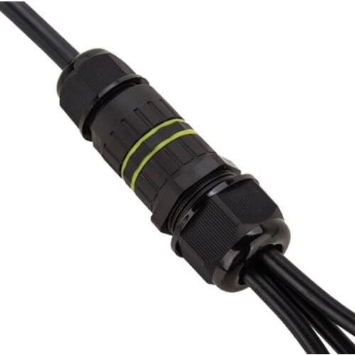 IP68 Waterproof Connector 2/3/4/5 Pin M25S 1 to 2/3/4/5 AC DC 32A 450V Electrical Cable Connectors Sealed Retardant Junction Box