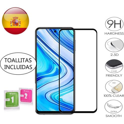 Full black glass Protector for Xiaomi Redmi Note 10 / Redmi Note 10 Pro / Redmi Note 10 Pro Max tempered screen