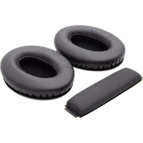 1 set of Replacement Cushion Ear Pads Earpads Pillow Headband for Sennheiser HD418 HD419 HD428 HD429 HD439 HD438 HD448 HD449