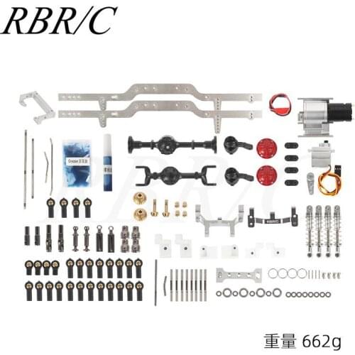 1 Metal RBR/C WP 1:16 All-metal 4wd Cb05 Chassis Remote Control Car Diy Modified Toy Model Accessories