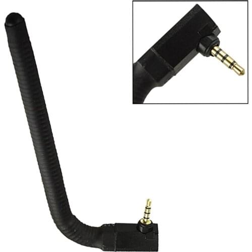 1PC Mini Phone Antenna Radio Antenna Outdoor Signal Booster 3.5mm External Aerial Right Angle 13.66*5.63cm NEW