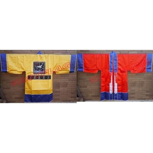 2colors red/yellow UNISEX Taoism multiplier Taoist shirtcostume /cranes dresscassock martial artsrobe gownuniform clothing