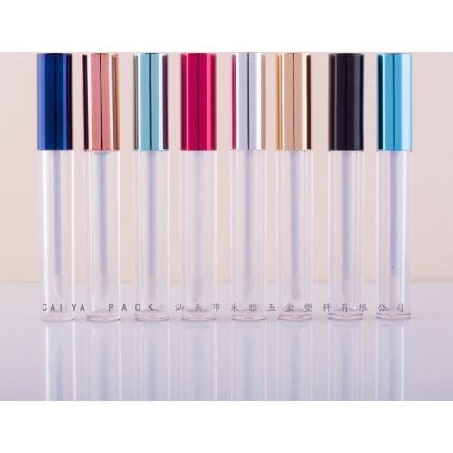 30/50pcs 3.5ml Lip Gloss Tubes with Wand Empty Lipstick Brush Tubes Containers for DIY Makeup Lip Gloss