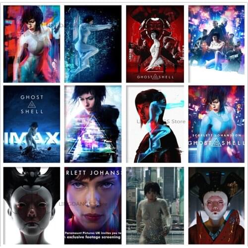 5d Diy Diamond Painting Classic Movie Ghost In The Shell Diamond Mosaic Embroidery Cross Stitch Full Drill Kits Home Decor Gift
