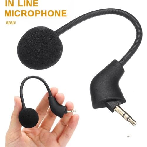Microphones Accessories 1pc For Hyperx Cloud/Cloud X/Cloud II Replacement Microphone Game Headset Headphone Mic Mayitr
