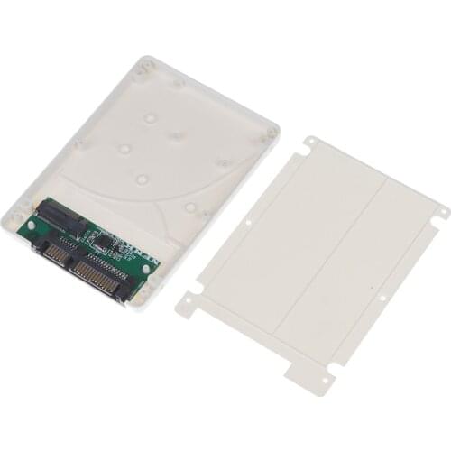 B+M Key M.2 Ngff (sata) Ssd To 2.5 Inch Sata3 Adapter Card With Case Screws