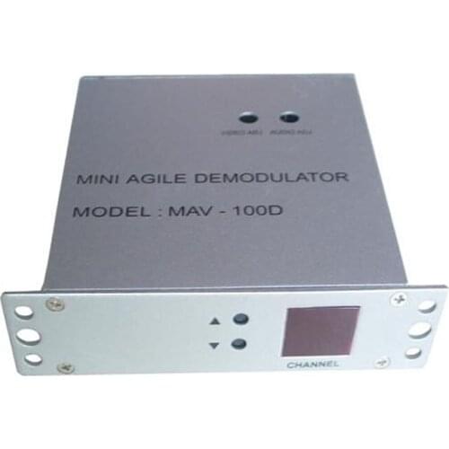 MAV-100D mini Demodulator CATV modulator RF signal rf to AV Modulator tv match set top box output av for hotel/school/dormitory