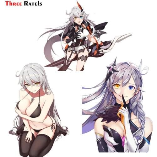 Three Ratels FC931 Kiana Kaslana Void Drifter Honkai Impact 3 car decoration sticker road bike decal