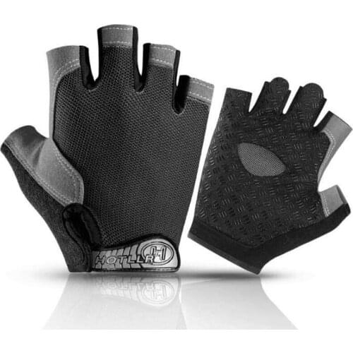 New spring and summer outdoor sports riding Half Finger Gloves mens fitness antiskid shockproof lovers bicycle gloves women