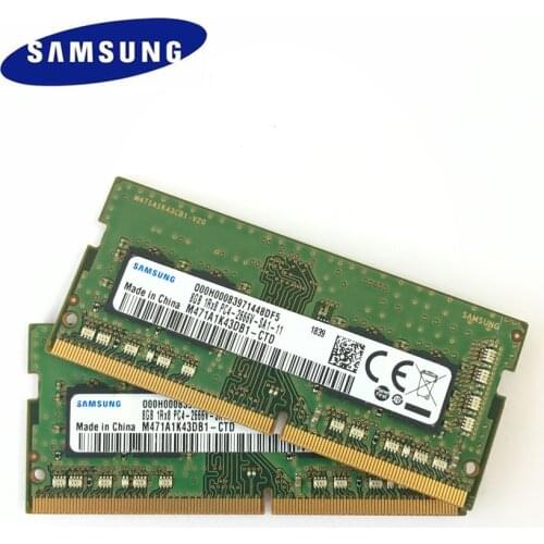 Samsung Laptop DDR4 16GB (2pcsX8GB) PC4 2666V DIMM notebook Memory 8G DDR4 2666 MHZ Laptop memory notebook RAM