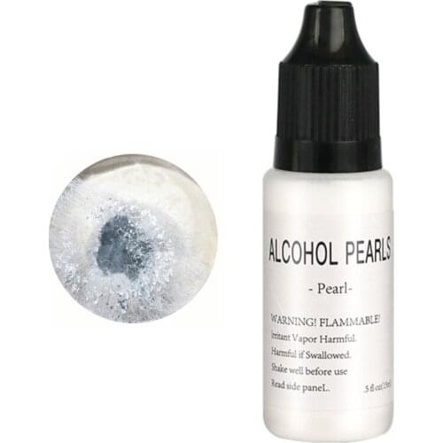 Metallic Alcohol Pigment Resin Dye Alcohol-Based Ink Concentrated Paint Epoxy Resin Colorant Resin Casting Crafts 60ml