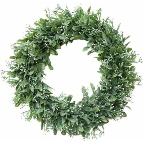 Wedding Natural Rattan Wreath DIY Christmas Wedding Decoration Garland Material for Home Wedding Door Wall Ornament