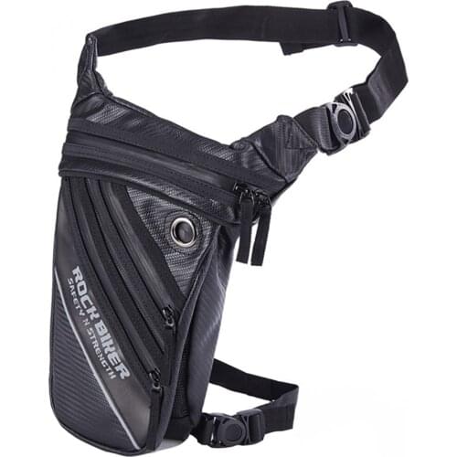 Waterproof Drop Waist Leg Bag Men Thigh Hip Bum Belt Motorcycle Bag Military Travel Moto Motorbike Bag Purse Fanny Pack