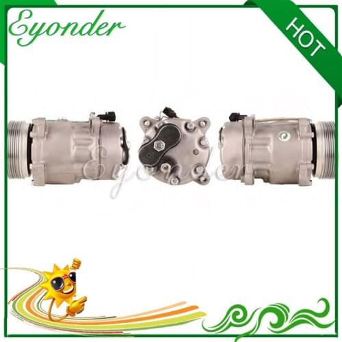 AC A/C Air Conditioning Compressor Cooling Pump 7V16 for Volkswagen GOLF Mk III 1H1 2.8 2.9 357820803R 7M0820803N 1167 1138