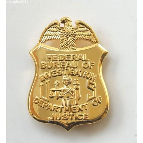 Lower price custom gold badges top quality customized metal badges New usa badge hot sales Gold plating Badge & Emblem pin