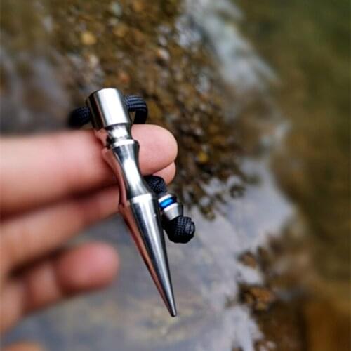 Key pendant titanium alloy EDC boys creative TC4