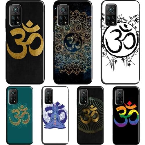 Om Hindu Symbol For POCO M3 Pro F3 X3 NFC Case For Xiaomi Mi Note 10 Lite A3 9T 10T Pro Mi 11 Lite Coque