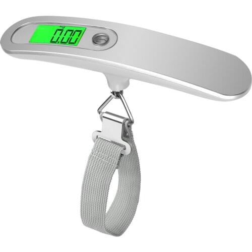 Digital Luggage Scale 110 Lbs High Precision Travel Digital Hanging Scales 50kg with Hook