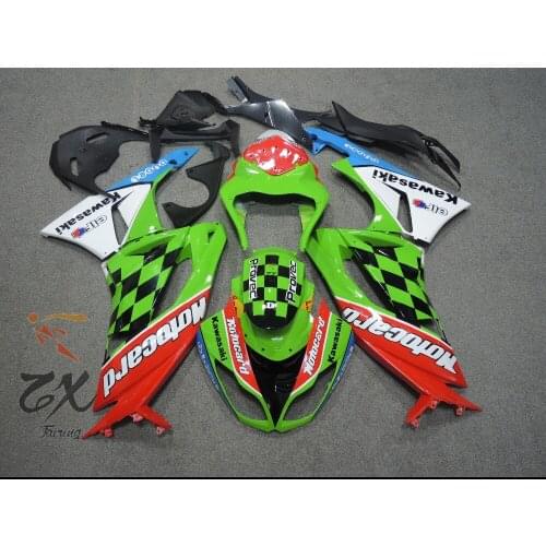 For Motorcycle ABS Plastic Fairing Kit Bodywork Bolts for kawasaki zx-6r 2009 2010 2011 2012 ZX 6R faring injection good