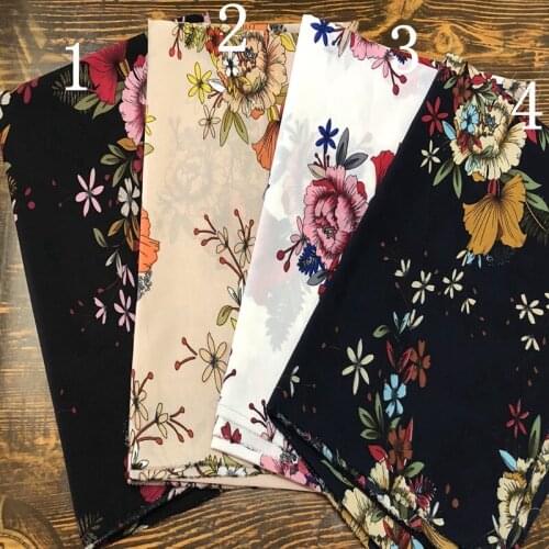 Currently Available Elasticity Chiffon Non-transparent Spring Summer Autumn Clothing Fabric/1m