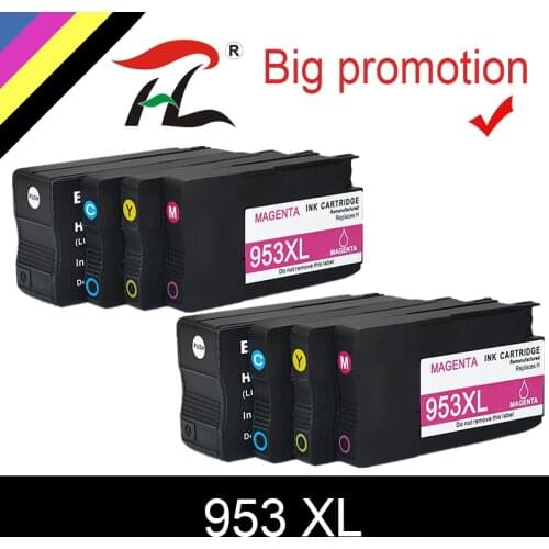 YLC Compatible Ink Cartridge 953 953XL for HP pro 7740 8210 8218 8710 8715 8718 8719 8720 8725 8728 8730 8740 printer for hp953