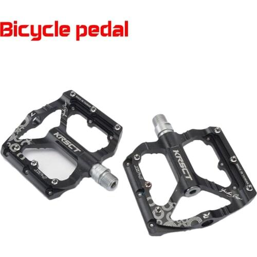 KRSCT Fahrrad Pedale Fahrrad Pedale 9/16 Zoll Spindel Universal Radfahren Pedale Aluminium Legierung Licht Bike Pedale