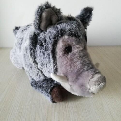Lovely lying Wild boar plush toy about 30cm soft doll toy birthday gift b1679