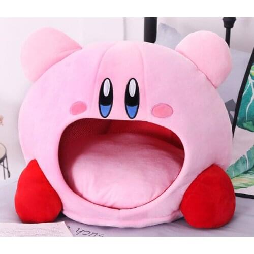 Cute Stuffed Cartoon Pink Toy Hat Girls Play Toys Soft And Comfortable Headwear Home Decoration Toy Hat Cosplay Toys Accessories