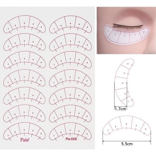 Paie 140PCS/lot Under Eye Pads Eyelashes Extension Paper Patches Lint Free Eye Gel Patches Eye Tips Sticker Wraps Make Up Tools