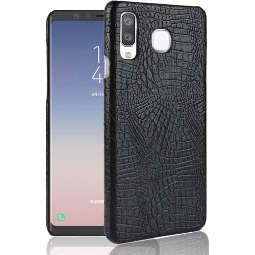 SUBIN New Case For Samsung galaxy A8 star SM-G8850 luxury Crocodile Skin PU Leather Back Cover Phone Protective Case phonebag