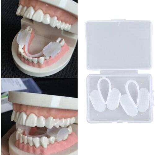 1/2pc Dental EVA Orthodontic Braces Appliance Braces Alignment Trainer Teeth Retainer Bruxism Mouth Guard Teeth Straightener