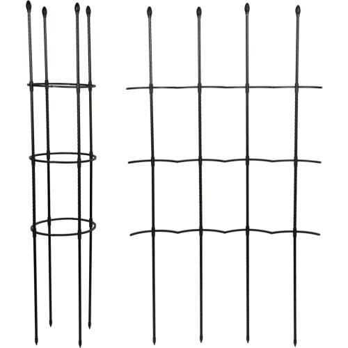 Plants Support Garden Trellis Flower Assembly Chinese Rose Detachable 2PCS Boxed 2 Pack Multi-fuction Green Stalk Climbing Stand