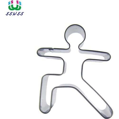 Tai Chi Movement Shape Cake Cookie Biscuit Baking Molds,Sports Cake Decorating Fondant Cutters Tools,Direct Selling