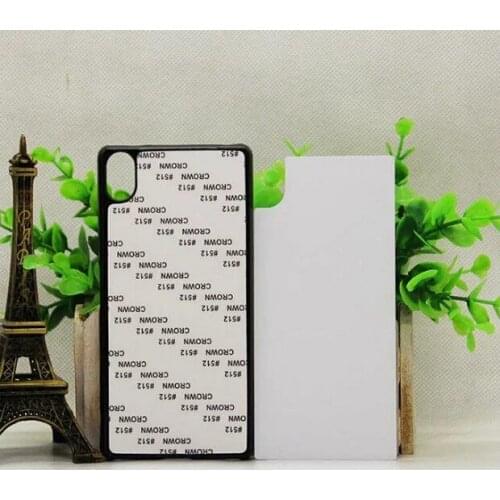Wtsfwf DIY 2D Sublimation hard PC Blank Case for Sony Xperial X with Aluminum Inserts 10pcs/lot